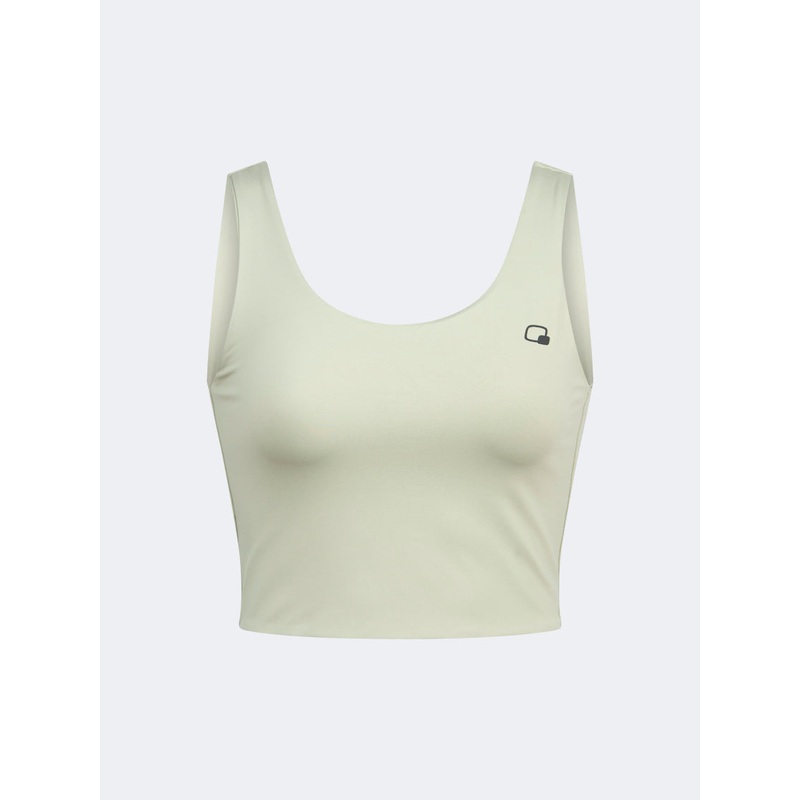 Top Ten Bold Women Lifestyle Crop Top Light Khaki