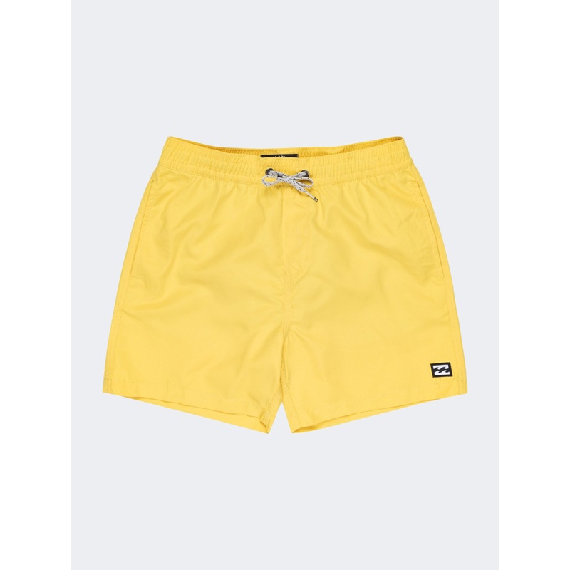 Billabong All Day Layback Boys Beach Swim Short Lemon