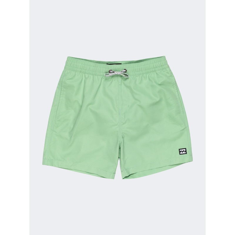 Billabong All Day Layback Boys Beach Swim Short Sea Green