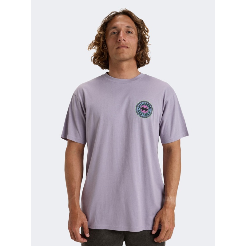 Billabong Know The Feeling Men Lifestyle T-Shirt Light Purple