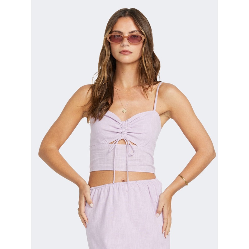 Billabong Lost Lovers Women Lifestyle Tank Amethyst Smoke