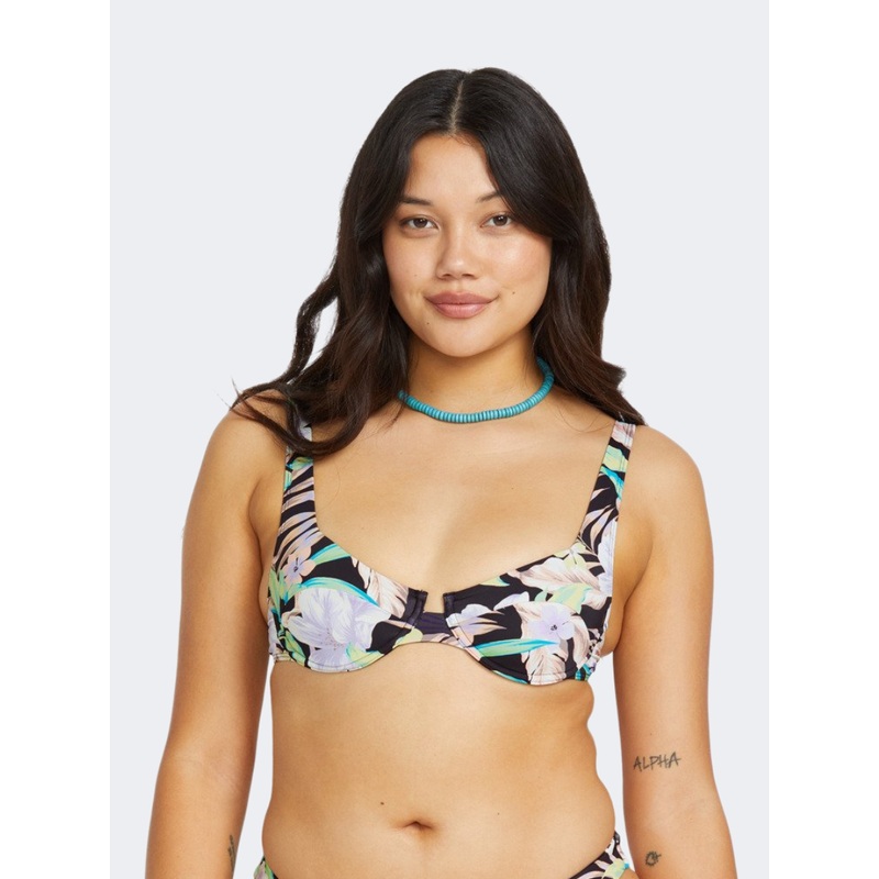 Billabong Shadow Tropic Kate Women Beach Bra Multicolor
