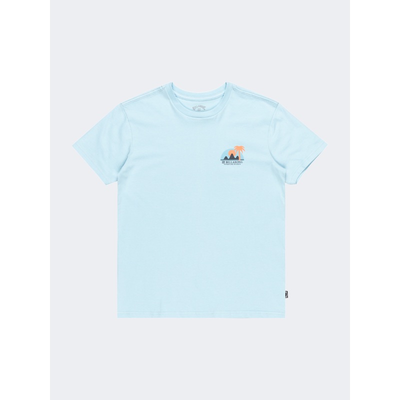 Billabong Sundowm Boys Lifestyle T-Shirt Coastal Blue