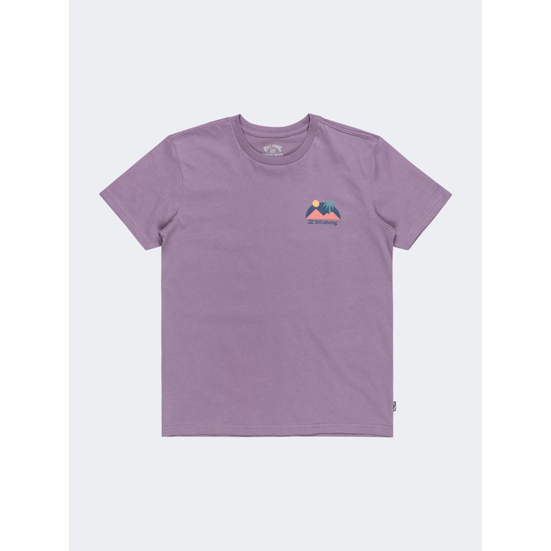 Billabong Sundowm Boys Lifestyle T-Shirt Lavender