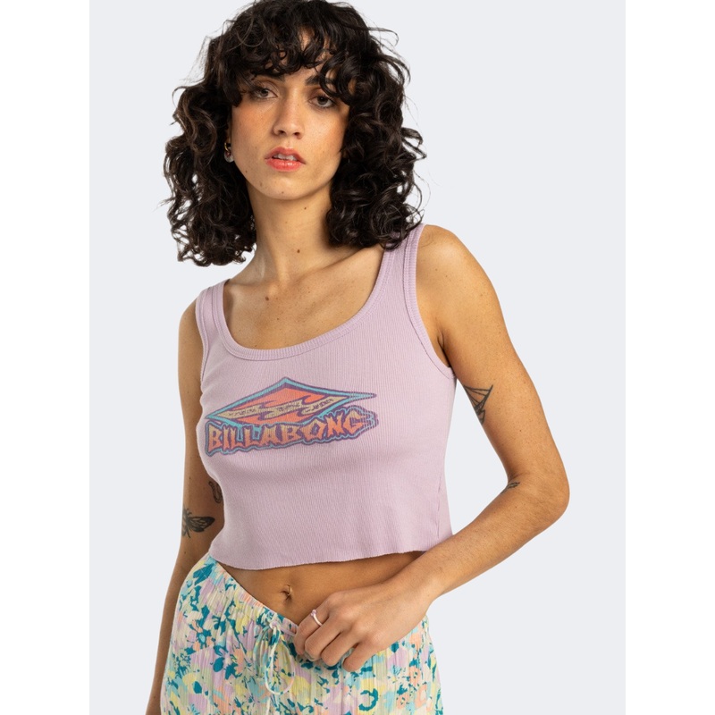 Billabong Sunset Dreams Women Lifestyle Tank Washed Iris