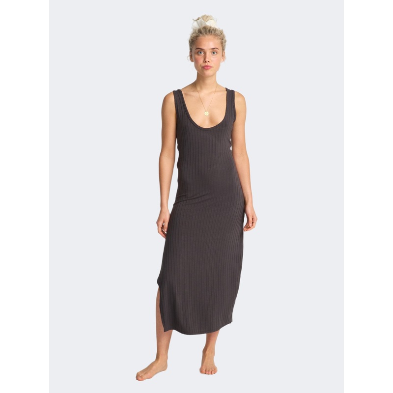 Billabong Take A Look Women Beach Dress Black Sands