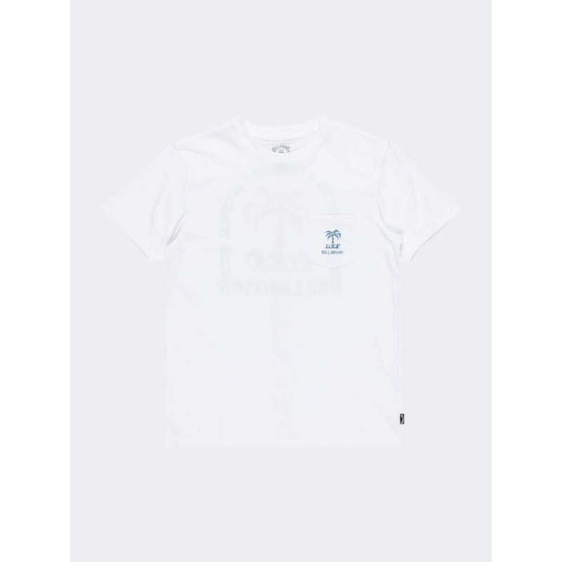 Billabong Troppo Pkt Boys Lifestyle T-Shirt White