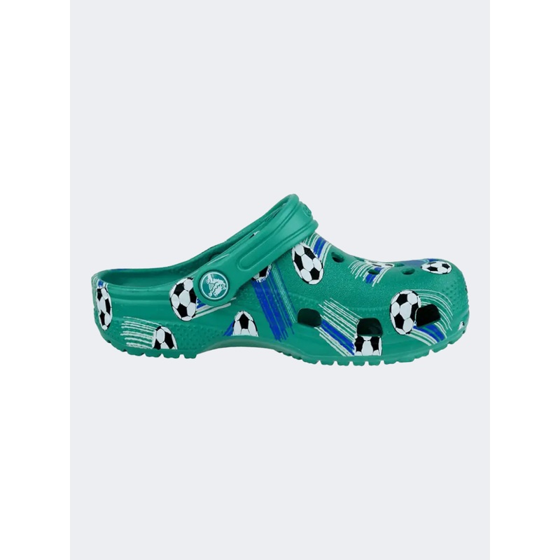 Crocs Classic Sport Ball Kids-Boys lifestyle Slippers Deep Green