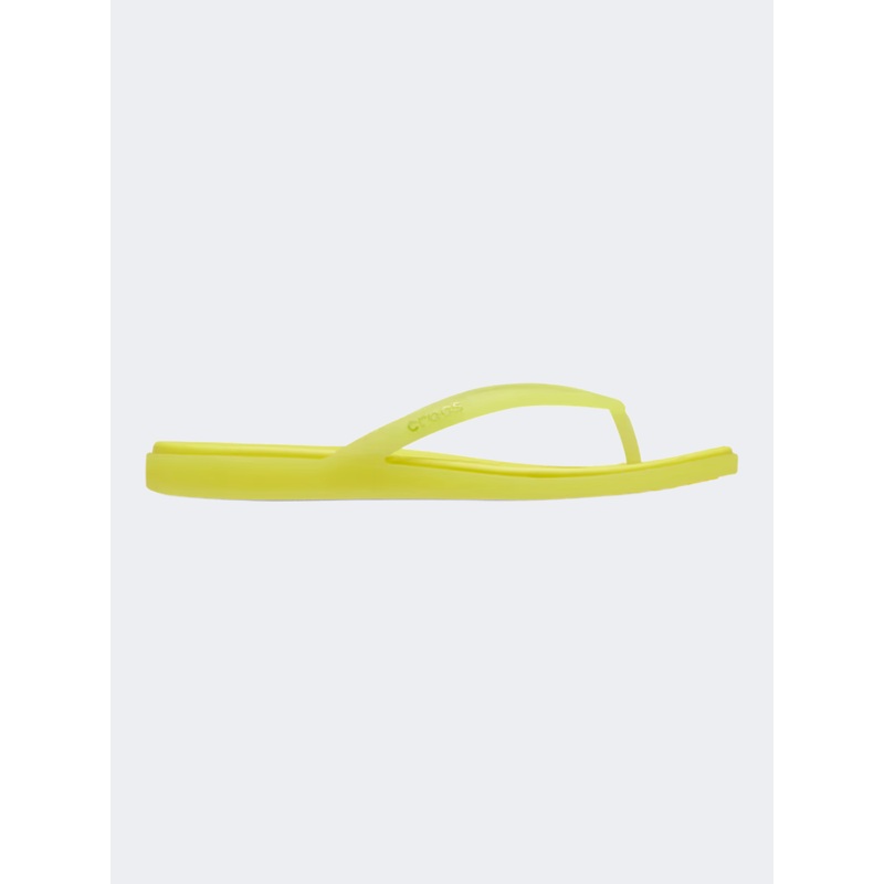 Crocs Miami Frosted  Women Lifestyle Slippers Lemon