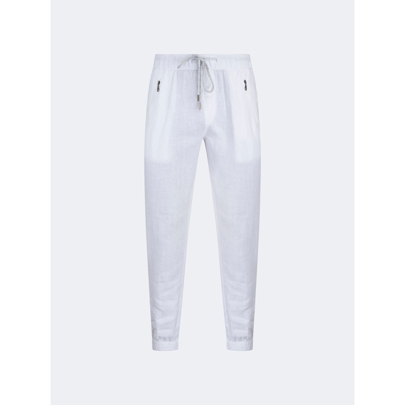 Pier St Barth Miami 100 Men Beach Pant White