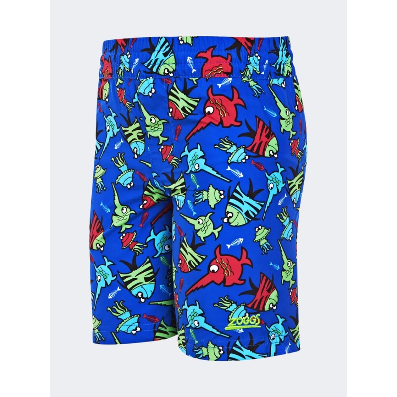 Zoggs Sea Saw Boys Beach Swim Short Blue/Multi