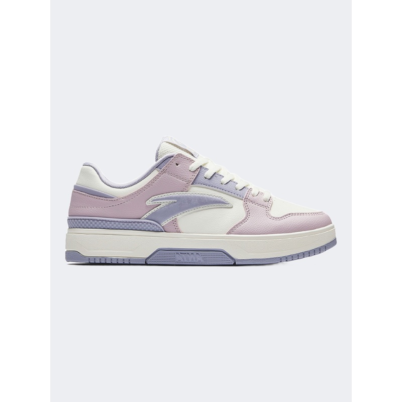 Anta X Game Women Lifestyle Shoes Beige/Pink/Purple