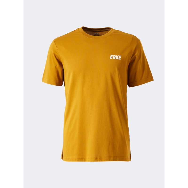 Erke Men Lifestyle T-Shirt Pear Yellow