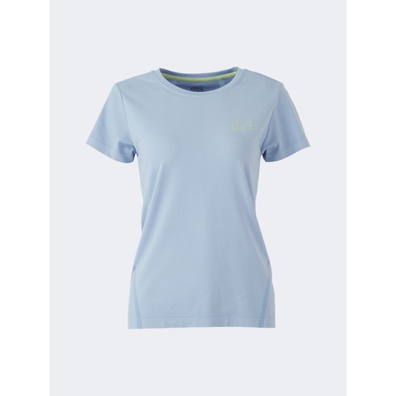 Erke Women Lifestyle T-Shirt Blue Violet