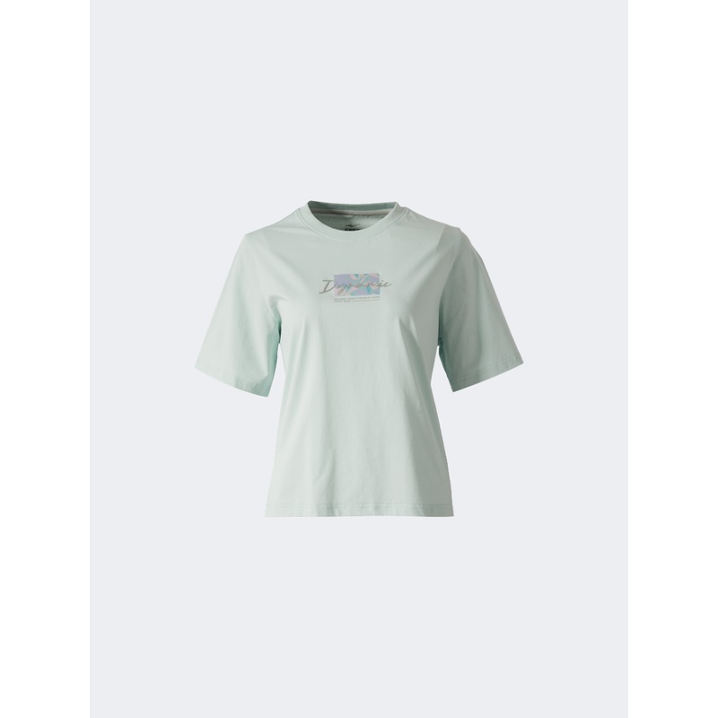 Erke Women Lifestyle T-Shirt Light Green