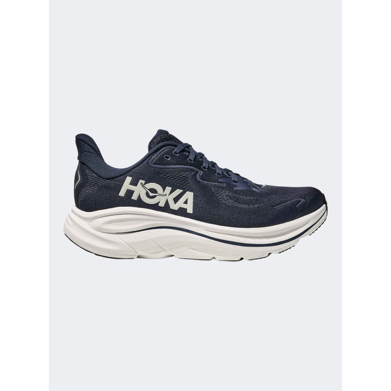 Hoka Clifton 10 Men Running Shoes Navy/White