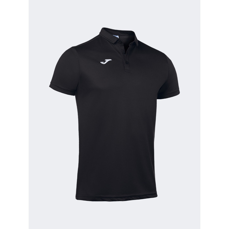 Joma Hobby Men Training Polo Short Sleeve Black