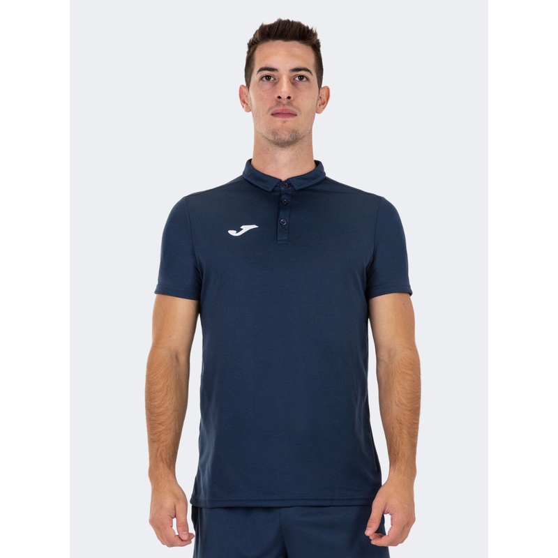 Joma Hobby Men Training Polo Short Sleeve Dark Navy