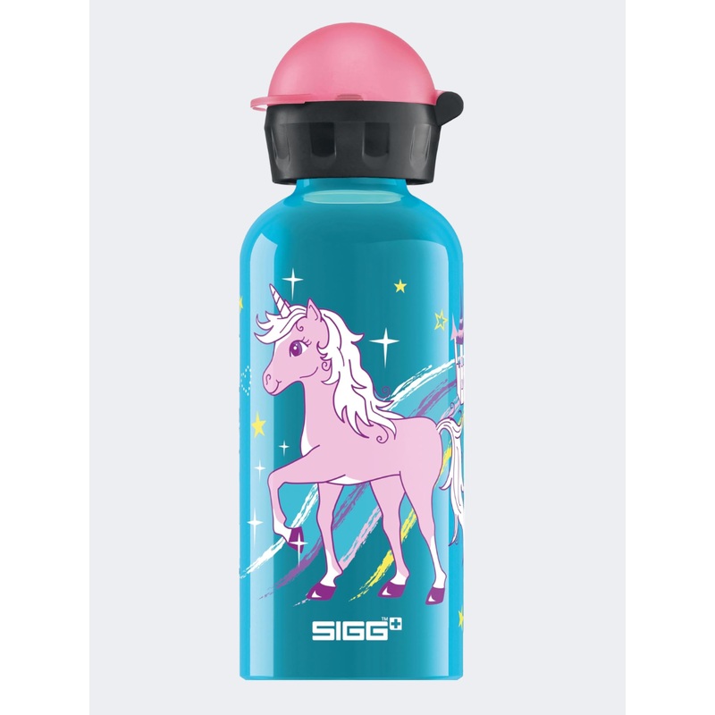 Sigg Bella Unicorn 0.4Lt Kids Lifestyle Bottle Blue/Pink