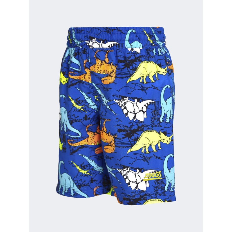 Zoggs Dino Land Boys Beach Swim Short Blue/Multicolor