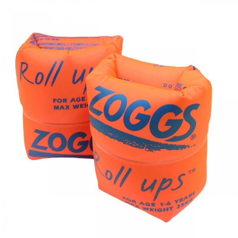 Zoggs Roll Up(1-6Yrs) Swim Floater Orange/Blue