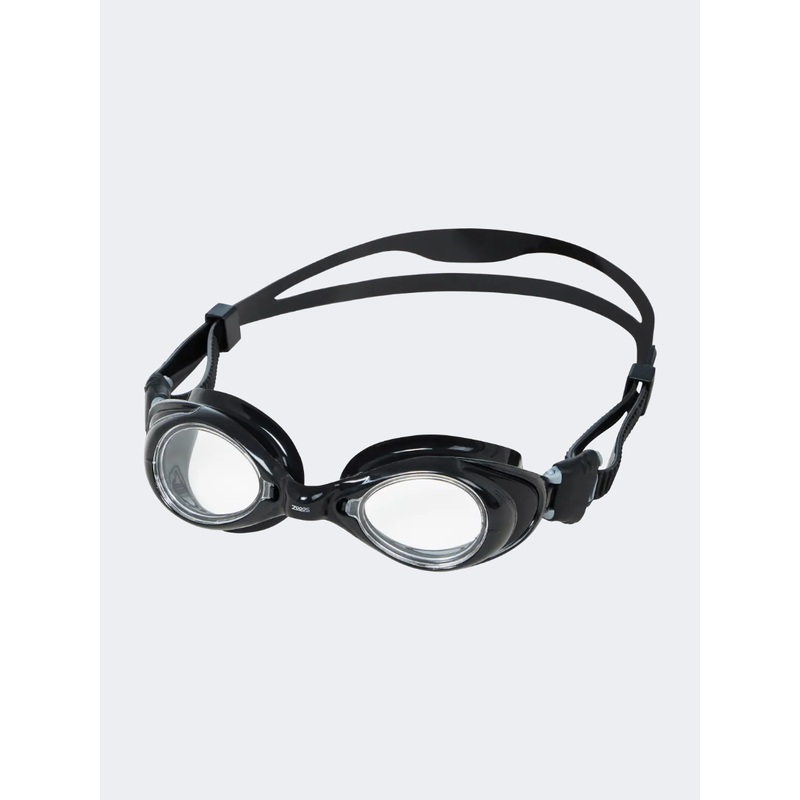 Zoggs Vision Without Lens Unisex Swim Goggles Black/Clear