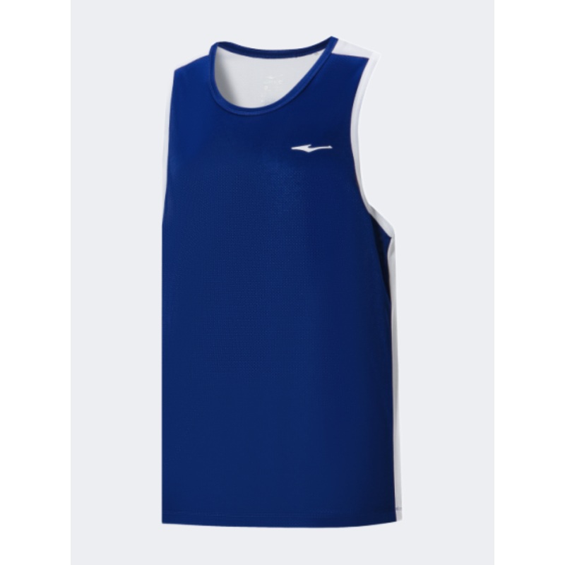Erke Men Basketball Tank Twilight Blue
