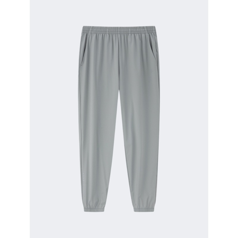 Erke Sports Cropped Women Running Pant Glacier Grey