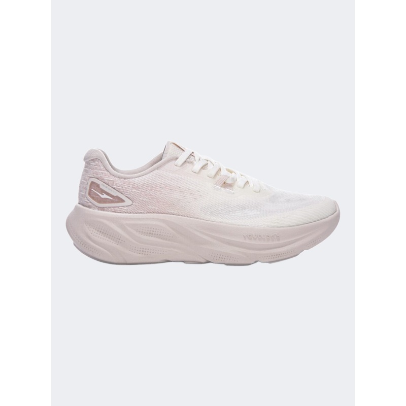 Erke Trendy Cross Cloudy Women Training Shoes White/Brown