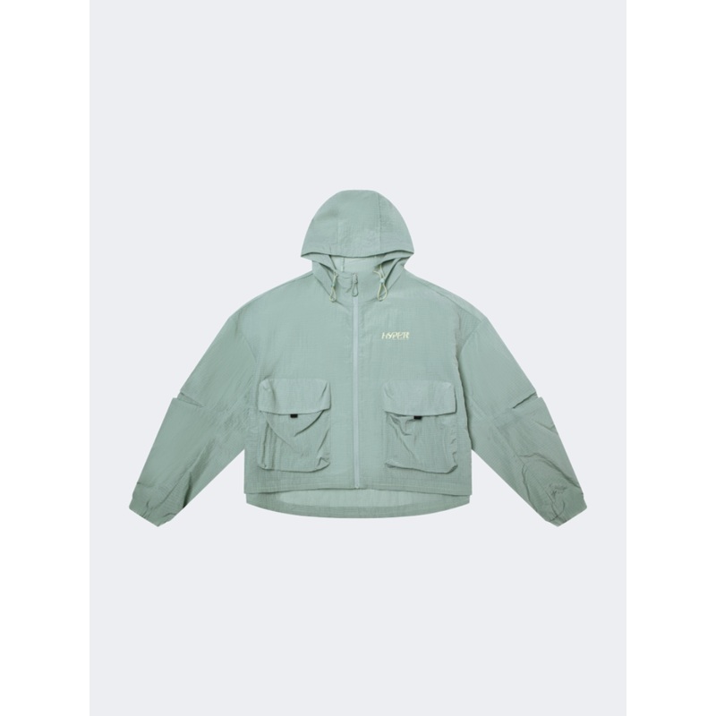 Erke Windbreaker Women Lifestyle Jacket Tea Green