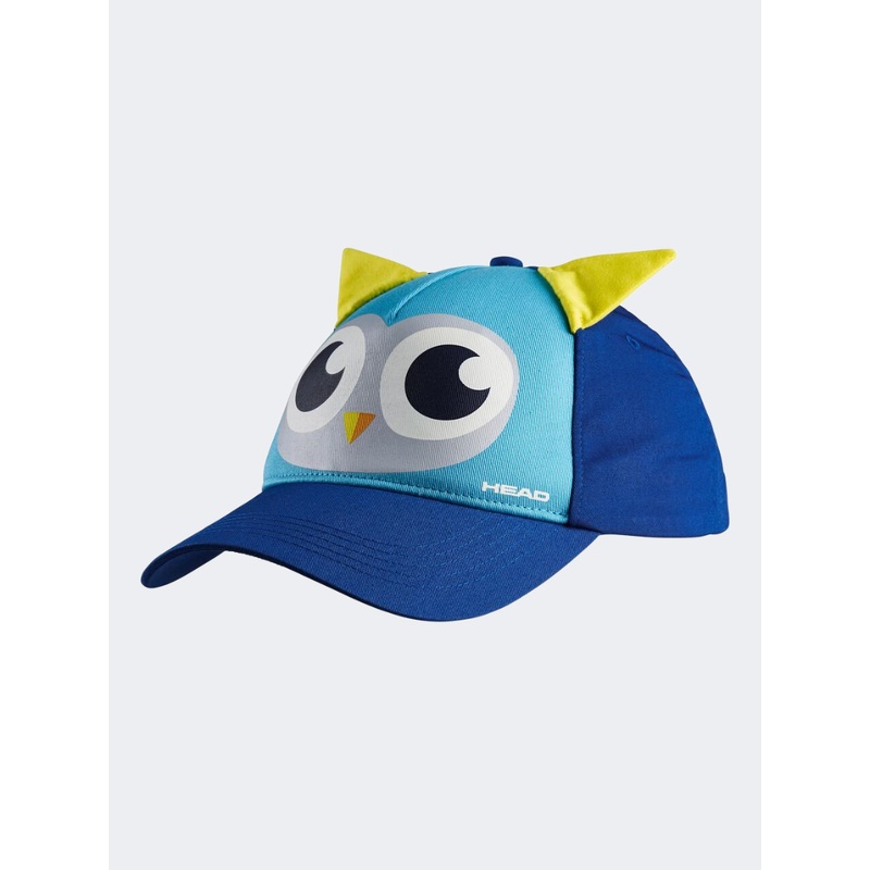 Head Owl Kids Tennis Cap Blue/Light Blue