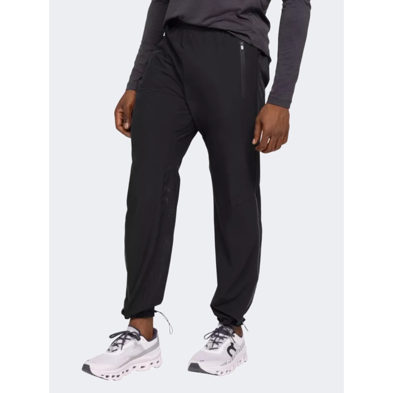 On Track Men Running Pant Black