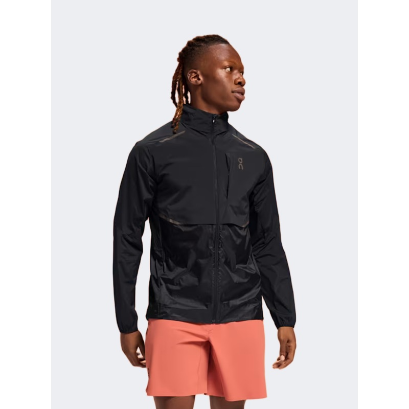 On Weather Men Running Jacket Black