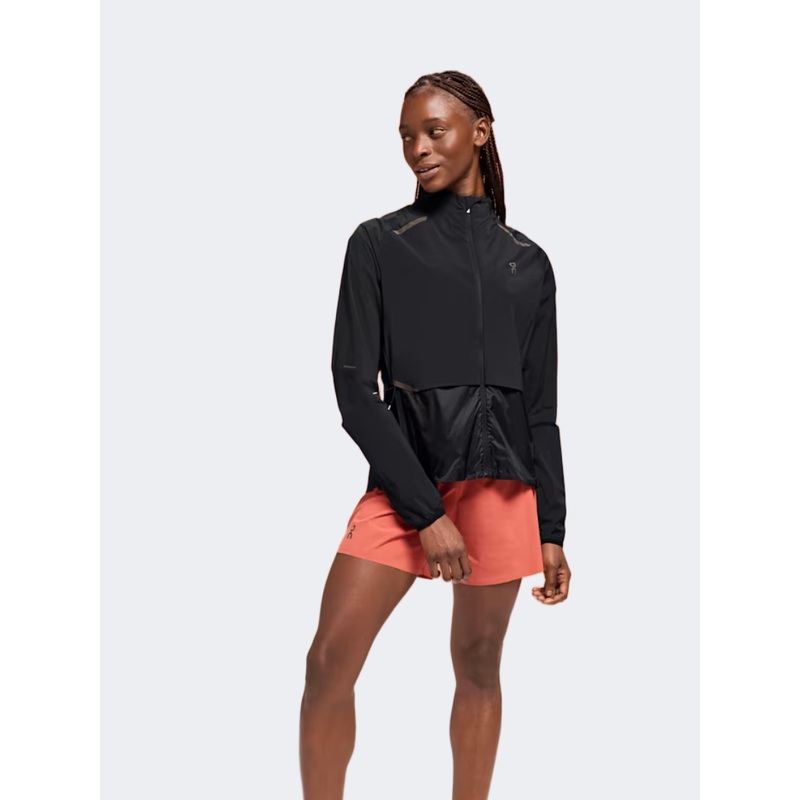 On Weather Women Running Jacket Black