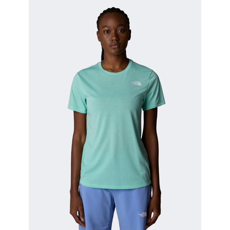 The North Face Foundation Half Dome Women Lifestyle T-Shirt Teal