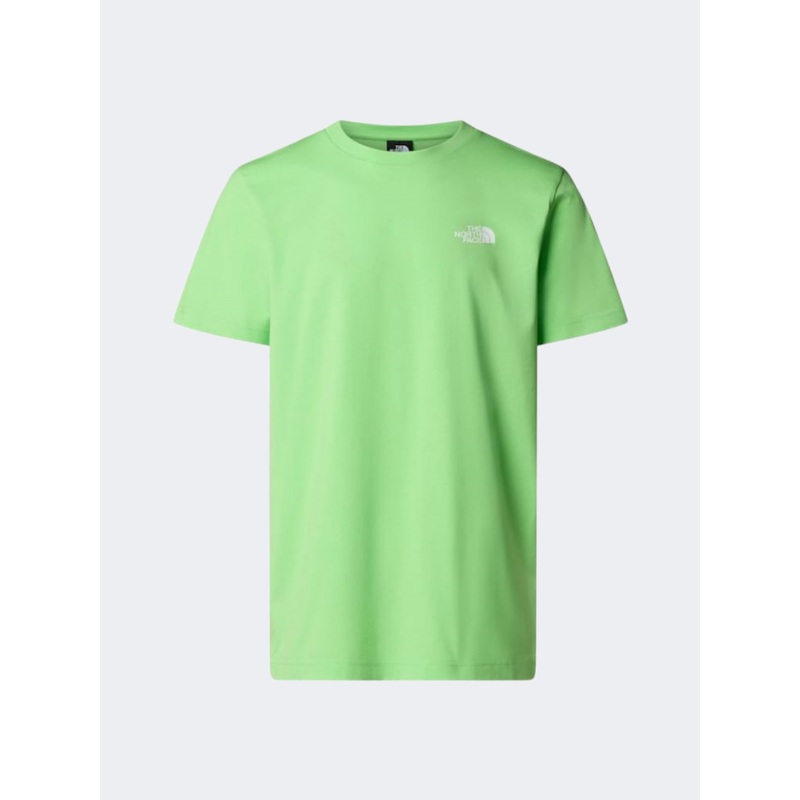 The North Face Simple Dome Men Lifestyle T-Shirt Meta Lime