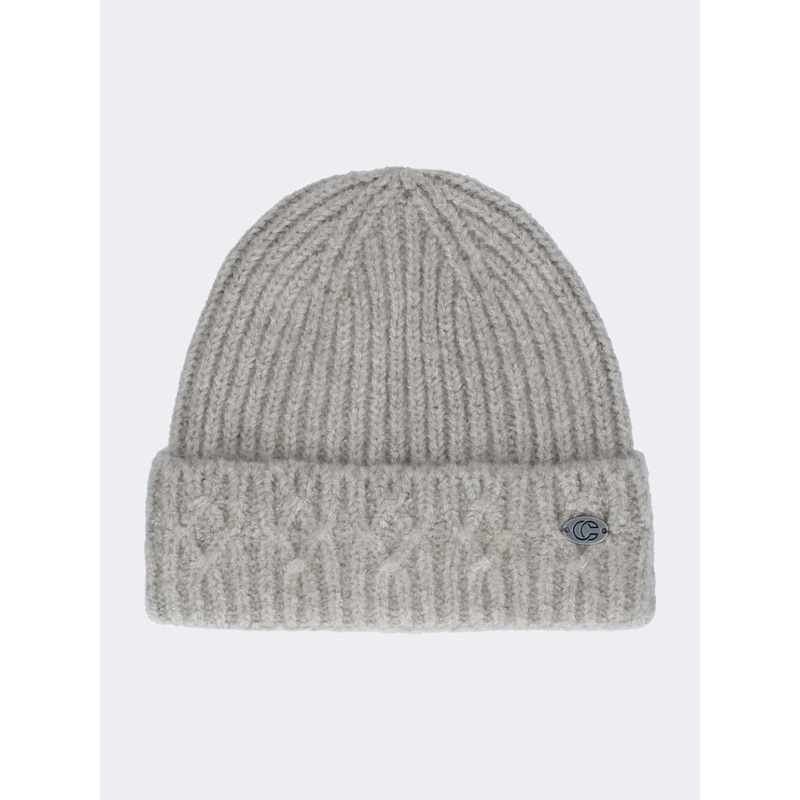 Chaos Challenge 2 Women Lifestyle Beanie Beige