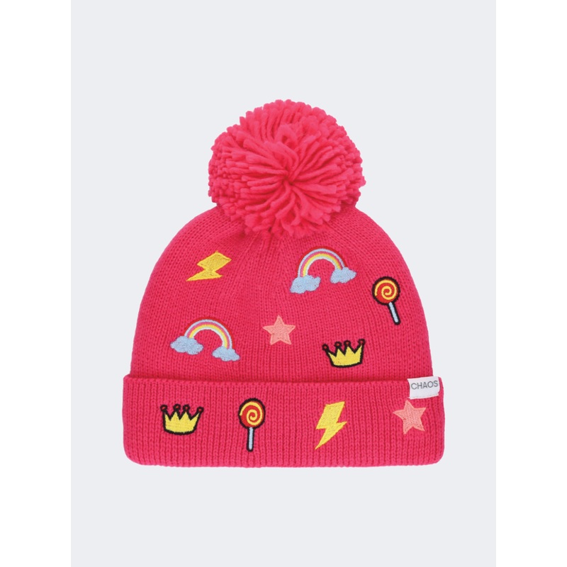 Chaos Pink A Boo Jr. Girls Lifestyle Beanie Princess Pink