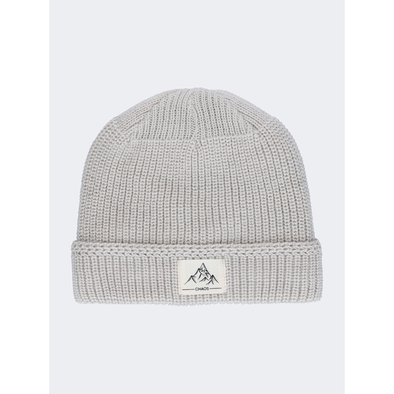 Chaos Reaction Men Lifestyle Beanie Stone