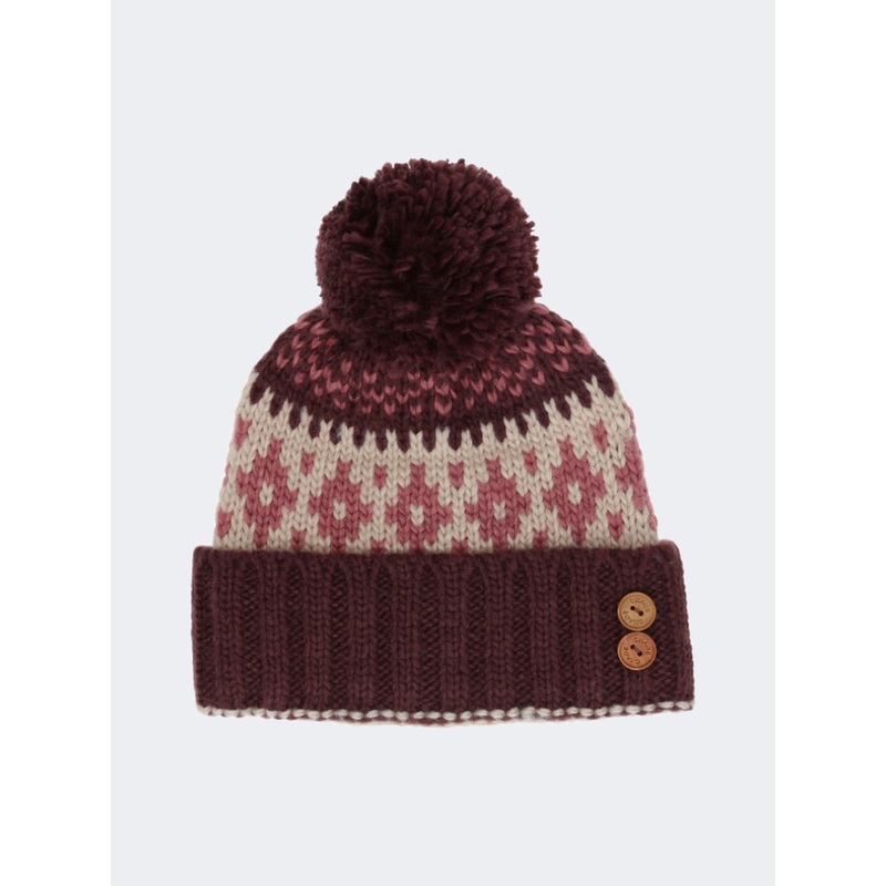 Chaos Sauveur Women Lifestyle Beanie Burgundy