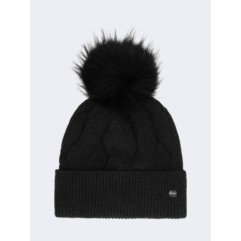 Chaos Tulipe Pom Women Lifestyle Beanie Dark Shadow