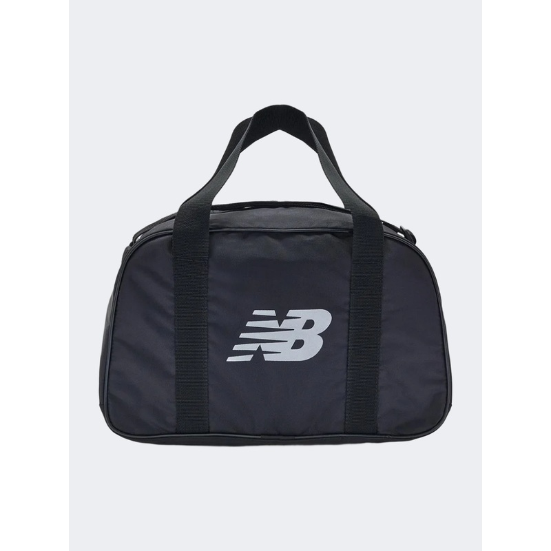 New Balance Small Logo Unisex Performance Duffle Bag Black Cement