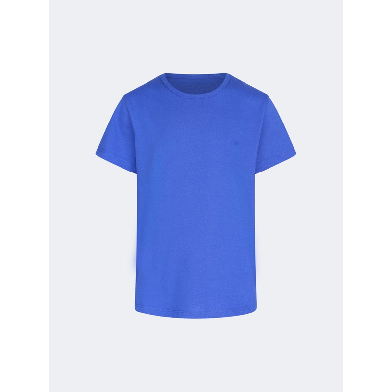 Oil And Gaz Classic Kids-Boys Lifestyle T-Shirt Royal Blue