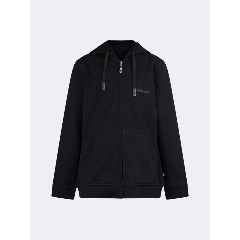 Oil And Gaz Comfortable Kids Lifestyle Jacket Black