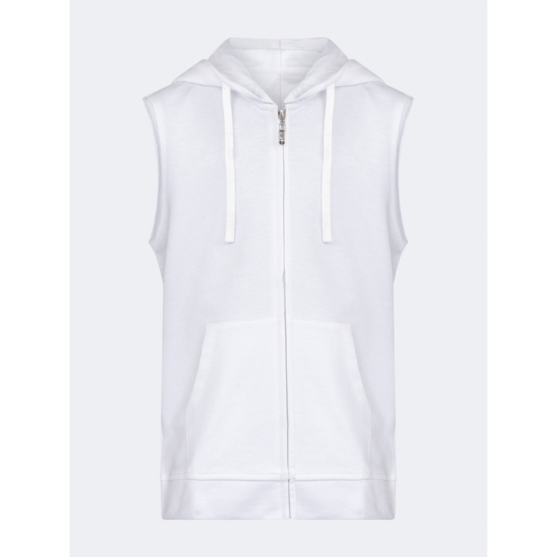 Oil And Gaz Sleeveless Kids Lifestyle Vest White