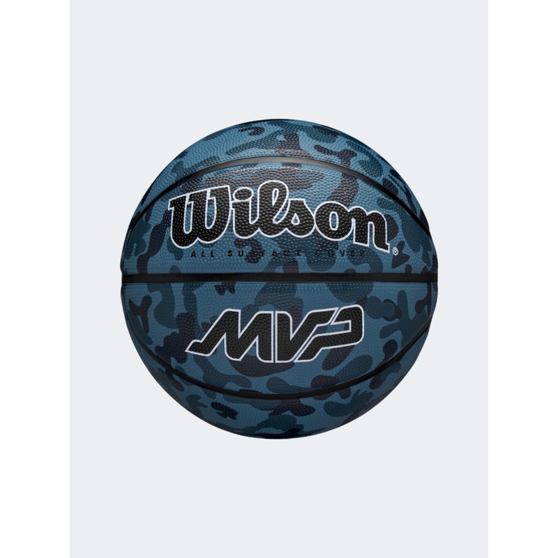 Wilson Mvp Camo Size 7 Basketball  Ball Blue