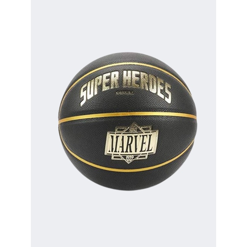 Joerex Marvel Super Heroes Basketball Ball Black/Gold