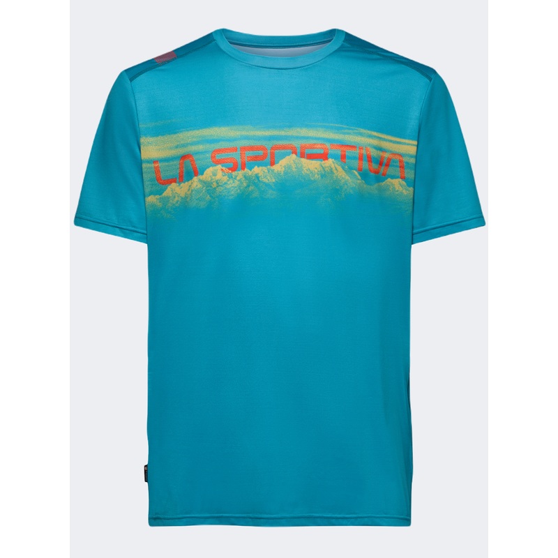 La Sportiva Horizon Men Hiking T-Shirt Tropic Blue