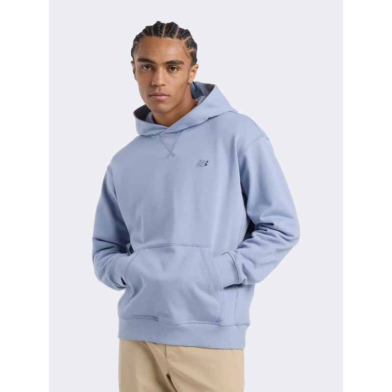 New Balance Athletics French Terry Men Lifestyle Hoody Dusk Shower