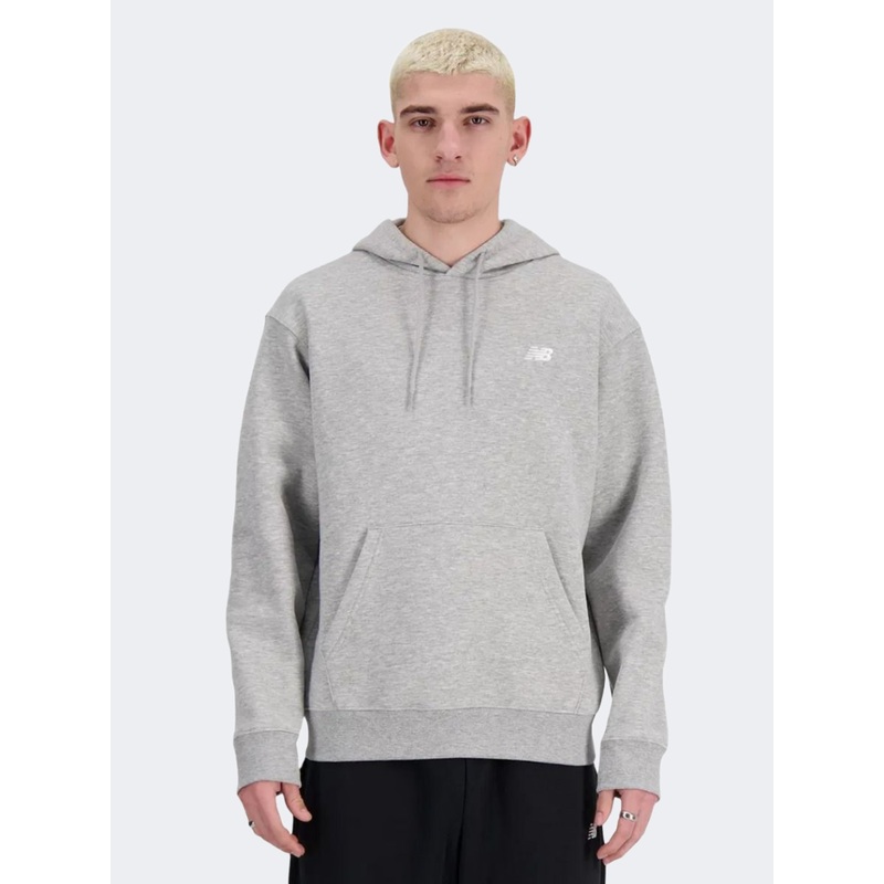 New Balance Essentials French Terry Men Lifestyle Hoody Athletic Grey